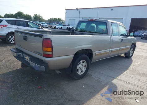 2002 Chevrolet Silverado 1500 Ls из США, поврежденный, VIN 1GCEC19T92E289045